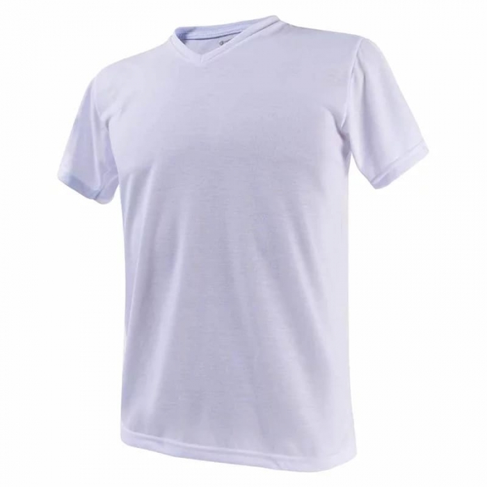 10 Camisetas 100% Poliéster Branca para Sublimação - Tamanho XG